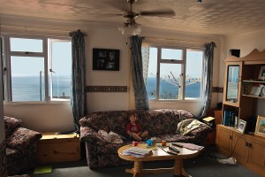 Spacious and comfortable lounge