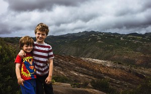 Start of Walk number two, still smiles at this point.