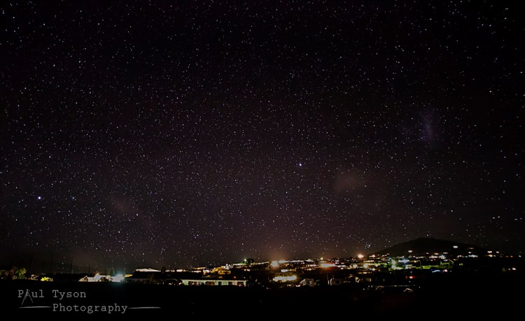 The lack of cisual content to accompany this entry leads me to just post some pretty pictures. As the weather continues to improves the nights become clearer as this shot of Half Tree Hollow at night shows only too well.
