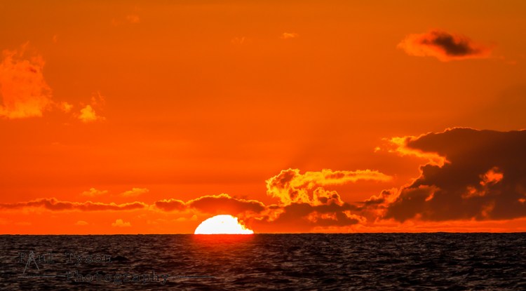 Sunset at Sea on St Helena Island 3