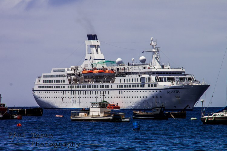 MV Astor in James Bay