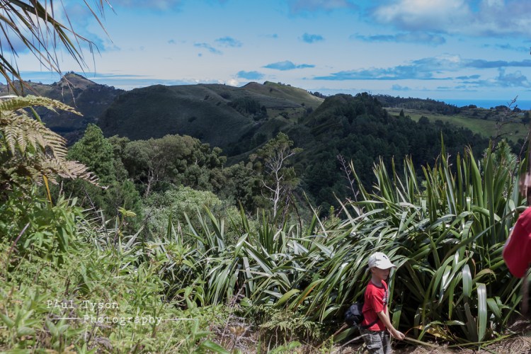 The views start to open up as we look back towards High Peak