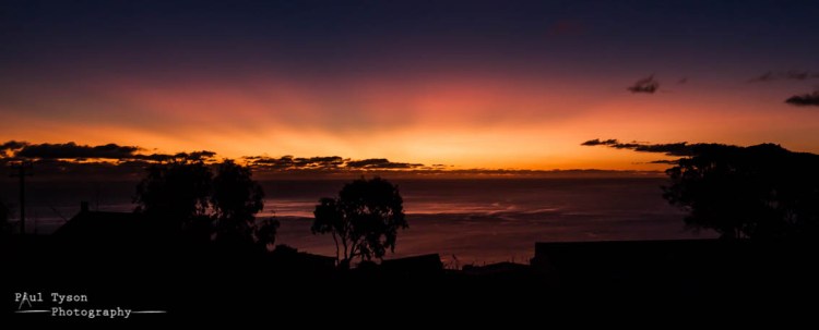 Sunset St Helena Island