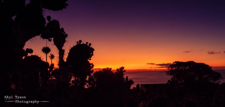 Sunset St Helena Island